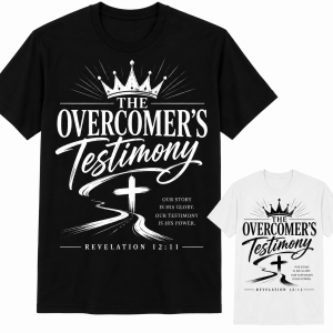 THE OVERCOMER'S TESTIMONY IN BLACK & WHITE