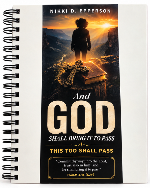 And God Shall Bring It To Pass Notebook + Pen set