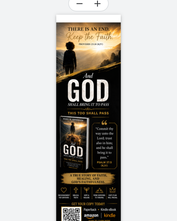 And God Shall Bring It To Pass Bookmark